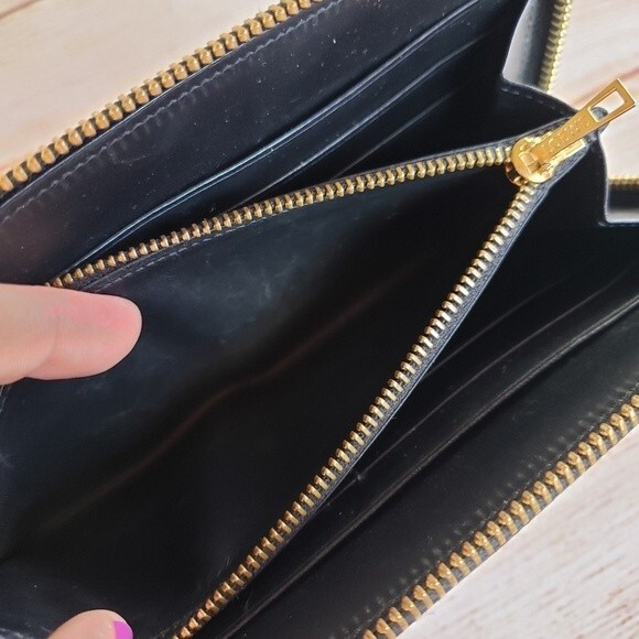 RARE! Loewe Paula's Ibiza Parrot Zip Around Long Leather Wallet - Picture 12 of 16